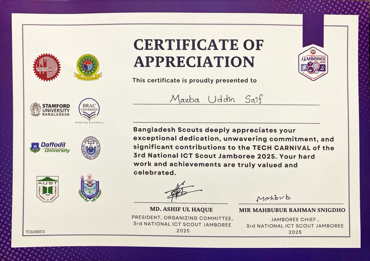 ICT Scout Jamboree — Tech Carnival